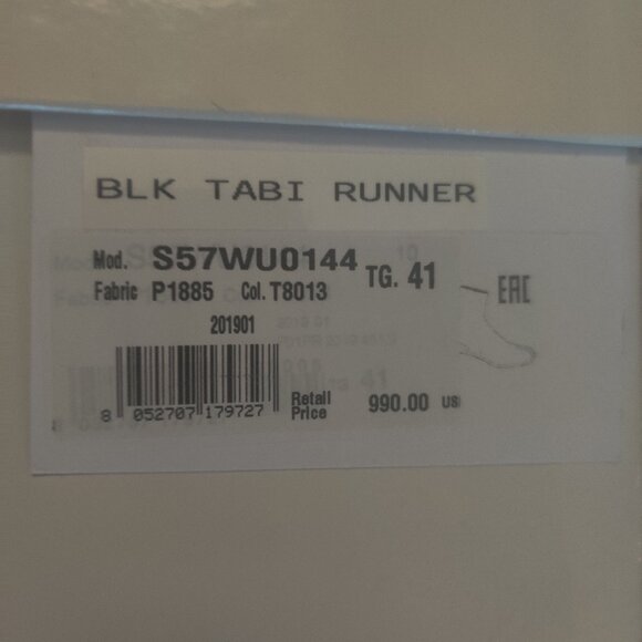 Maison Martin  Margiela Tabi style sock Boots size 41 New UNISEX (11 W 9M - Picture 5 of 5